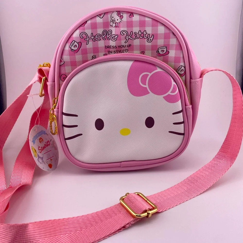 New Hello Kitty Crossbody/ Shoulder Purse - Pink - Sanrio - Picture 1 of 6